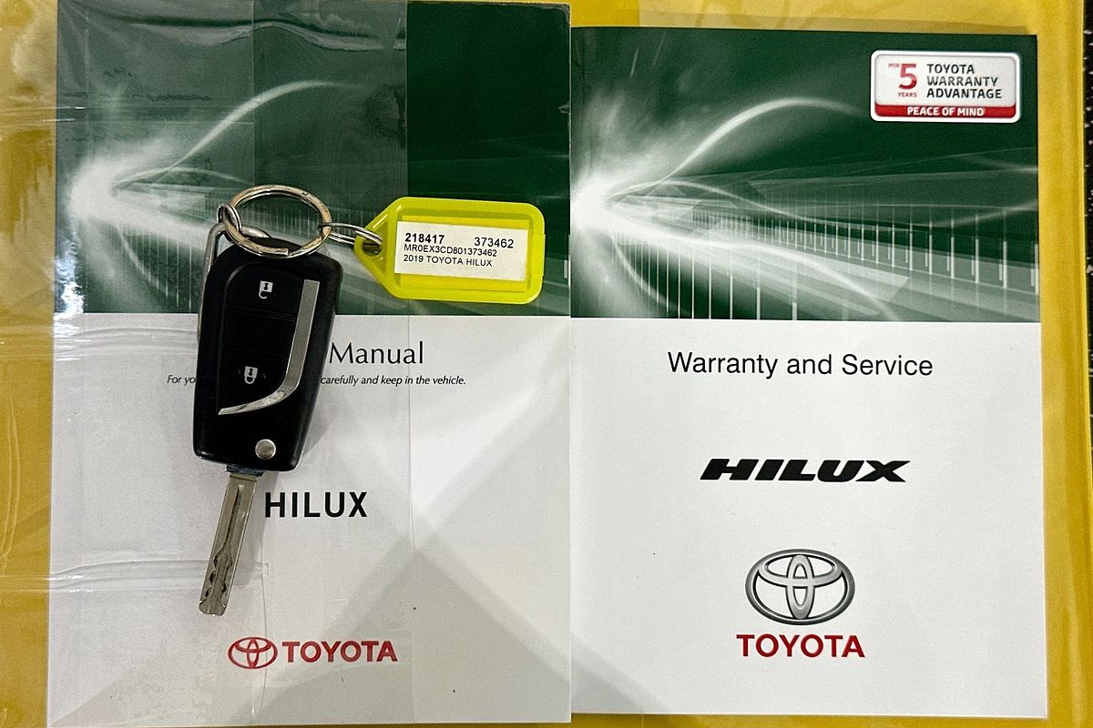 2019 Toyota HILUX WORKMATE TGN121R MY19 REAR WHEEL DRIVE