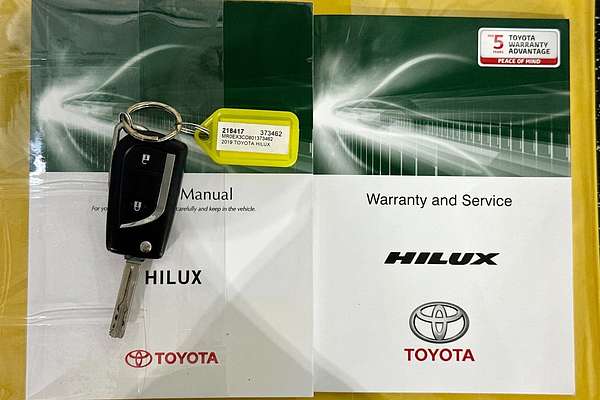 2019 Toyota HILUX WORKMATE TGN121R MY19 REAR WHEEL DRIVE