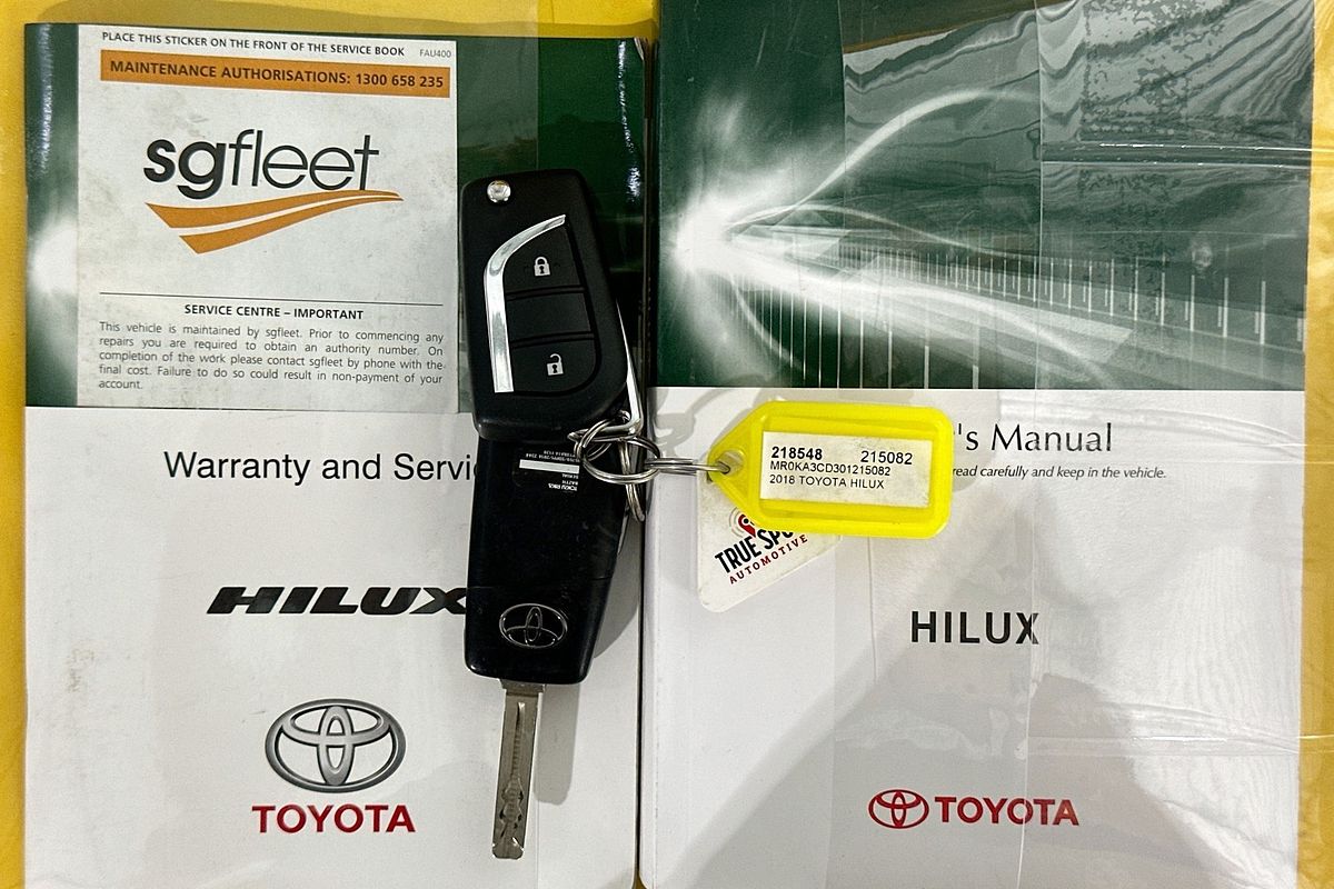 2018 Toyota HILUX SR (4x4) GUN126R MY17 4X4