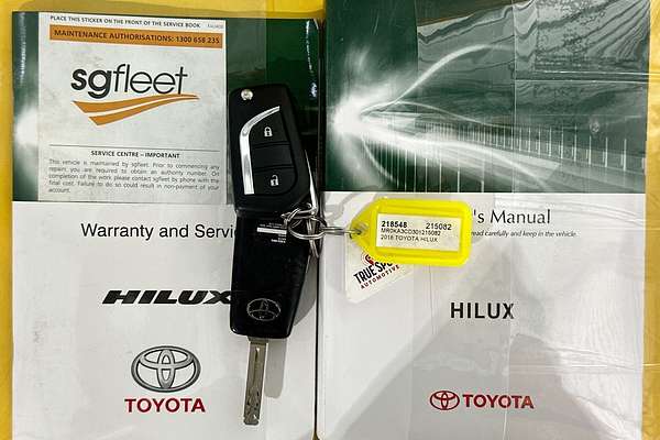 2018 Toyota HILUX SR (4x4) GUN126R MY17 4X4