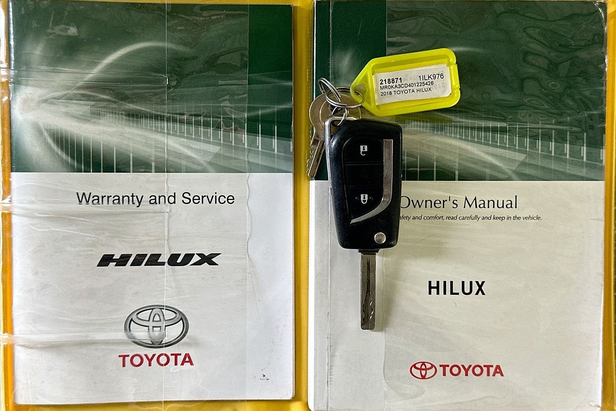 2018 Toyota HILUX SR (4x4) GUN126R MY19 4X4