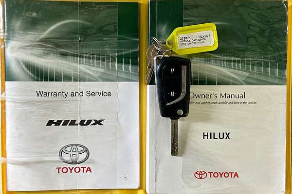 2018 Toyota HILUX SR (4x4) GUN126R MY19 4X4