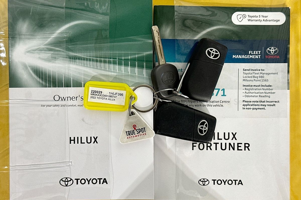 2022 Toyota HILUX SR (4x4) GUN126R 4X4