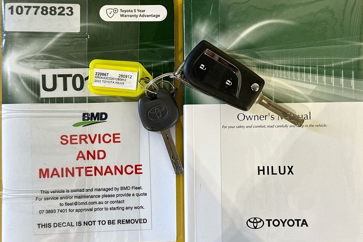 2022 Toyota HILUX SR (4x4) GUN126R 4X4