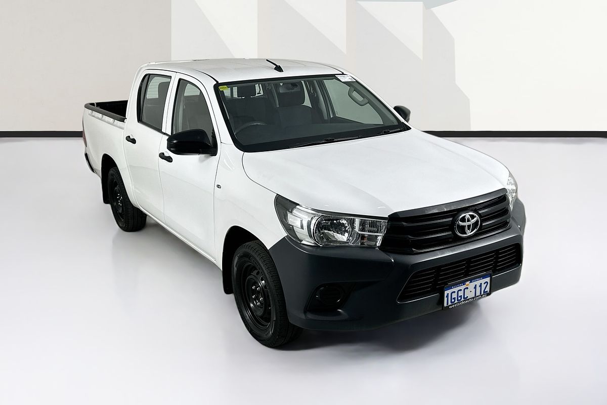 2017 Toyota HILUX WORKMATE GUN122R REAR WHEEL DRIVE