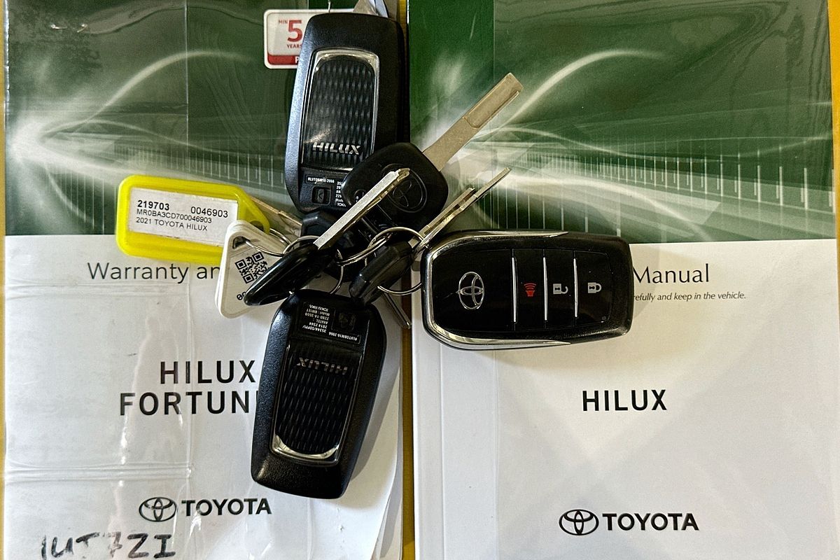 2021 Toyota HILUX SR5 HI-RIDER (4x2) GUN136R REAR WHEEL DRIVE