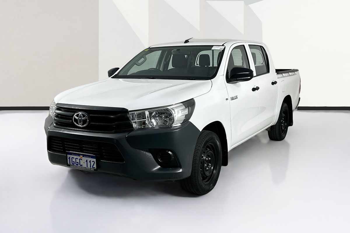 2017 Toyota HILUX WORKMATE GUN122R REAR WHEEL DRIVE