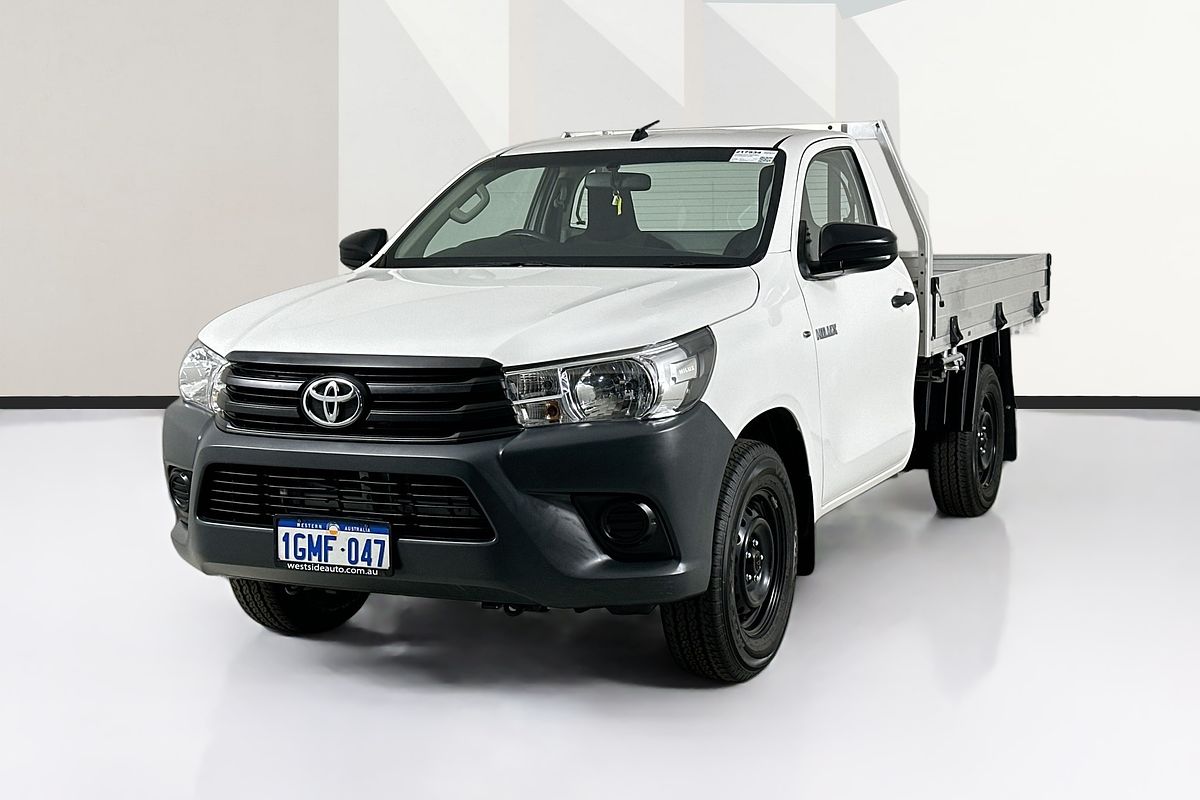 2018 Toyota HILUX WORKMATE TGN121R MY17 REAR WHEEL DRIVE