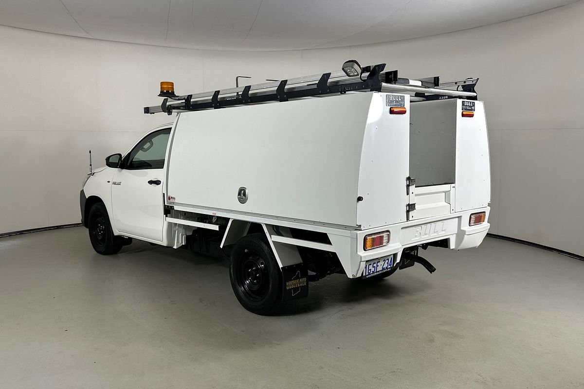 2018 Toyota HILUX WORKMATE GUN122R MY17 REAR WHEEL DRIVE