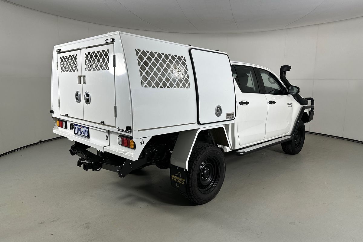 2018 Toyota HILUX SR (4x4) GUN126R MY19 4X4