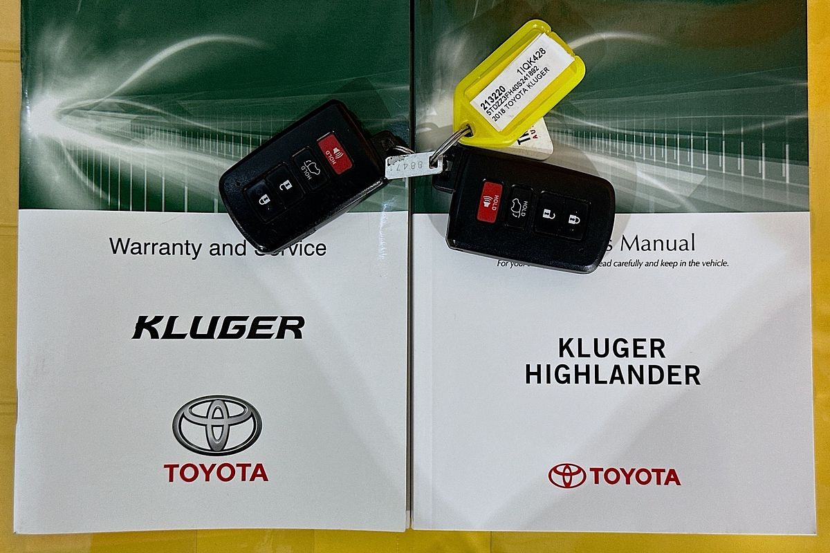 2018 Toyota KLUGER GXL GSU50R