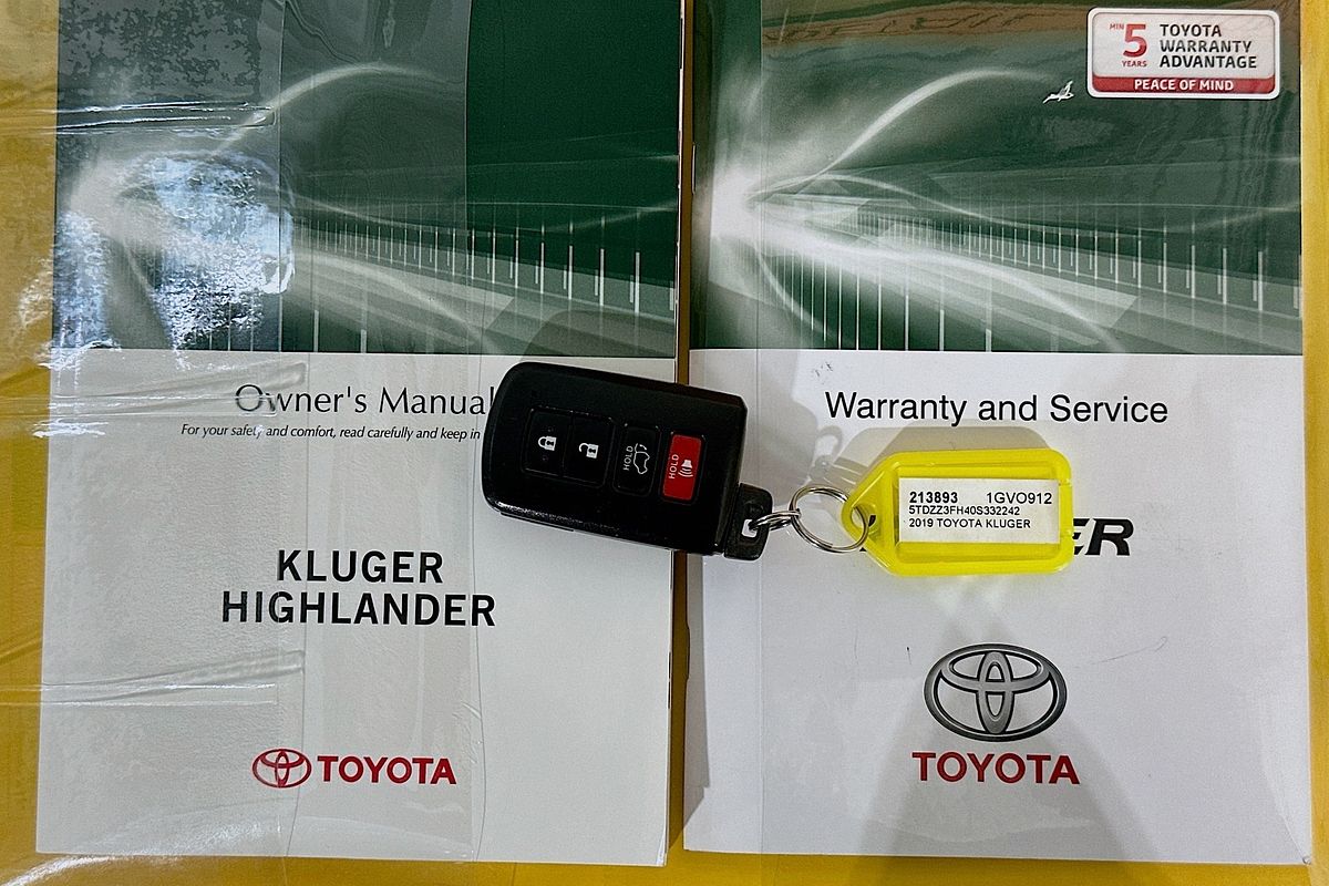 2019 Toyota KLUGER GXL (4x2) GSU50R