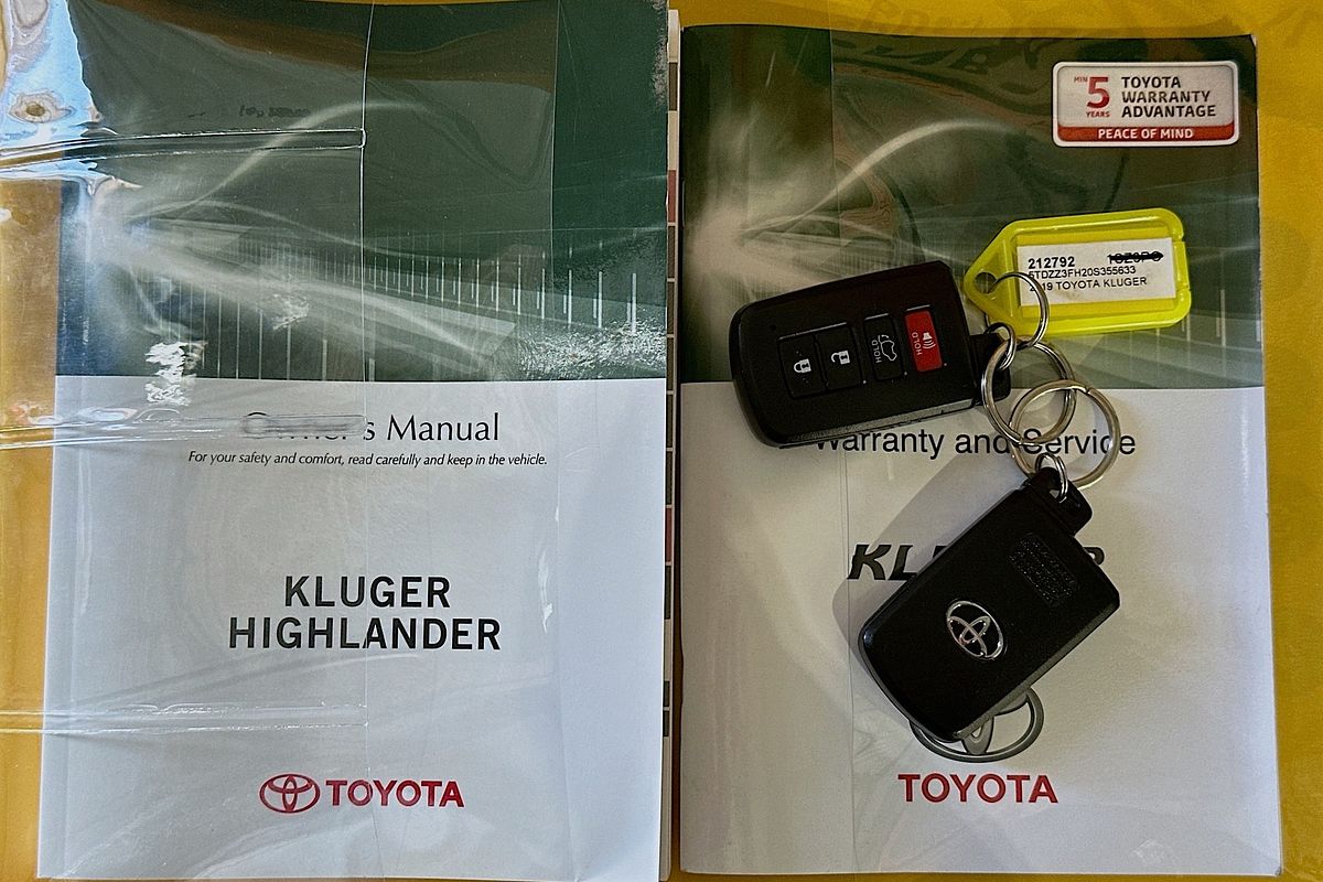 2019 Toyota KLUGER GXL (4x2) GSU50R