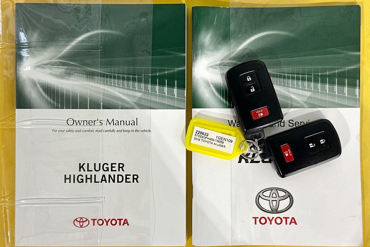 2016 Toyota KLUGER GXL (4x2) GSU50R