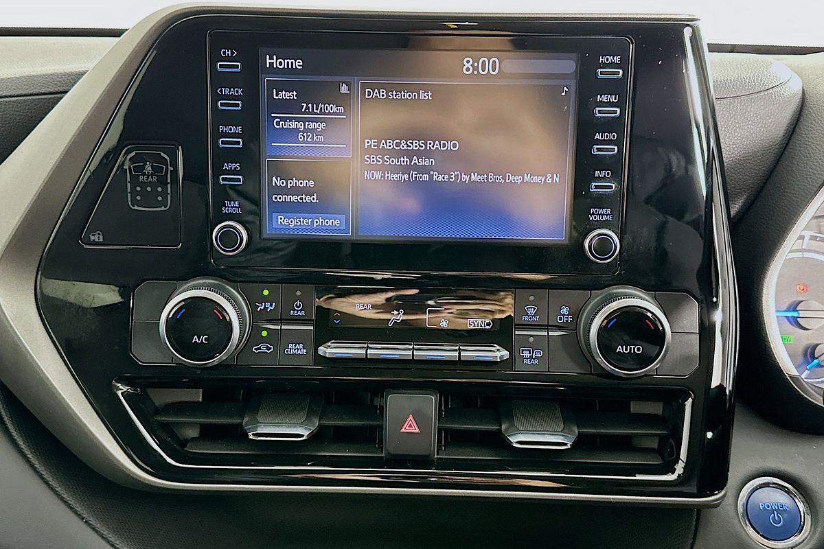 2022 Toyota KLUGER GX HYBRID AWD AXUH78R