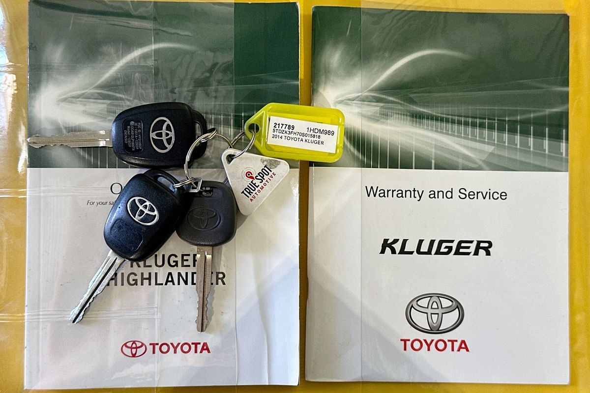 2014 Toyota KLUGER GX (4x2) GSU50R