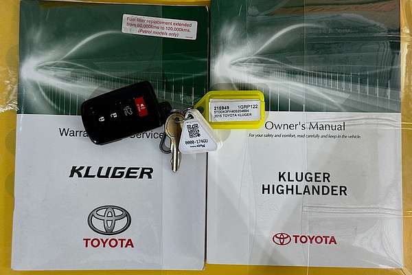 2015 Toyota KLUGER GRANDE (4x4) GSU55R