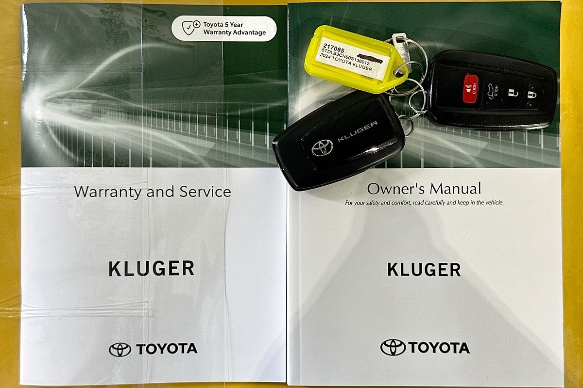 2024 Toyota KLUGER GXL HYBRID AWD AXUH78R