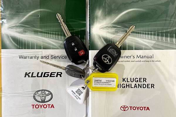 2018 Toyota Kluger GX (4x4) GSU55R