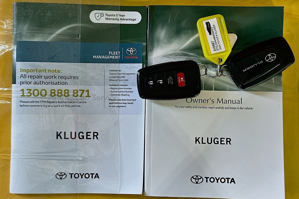 2024 Toyota KLUGER GXL 2WD TXUA70R
