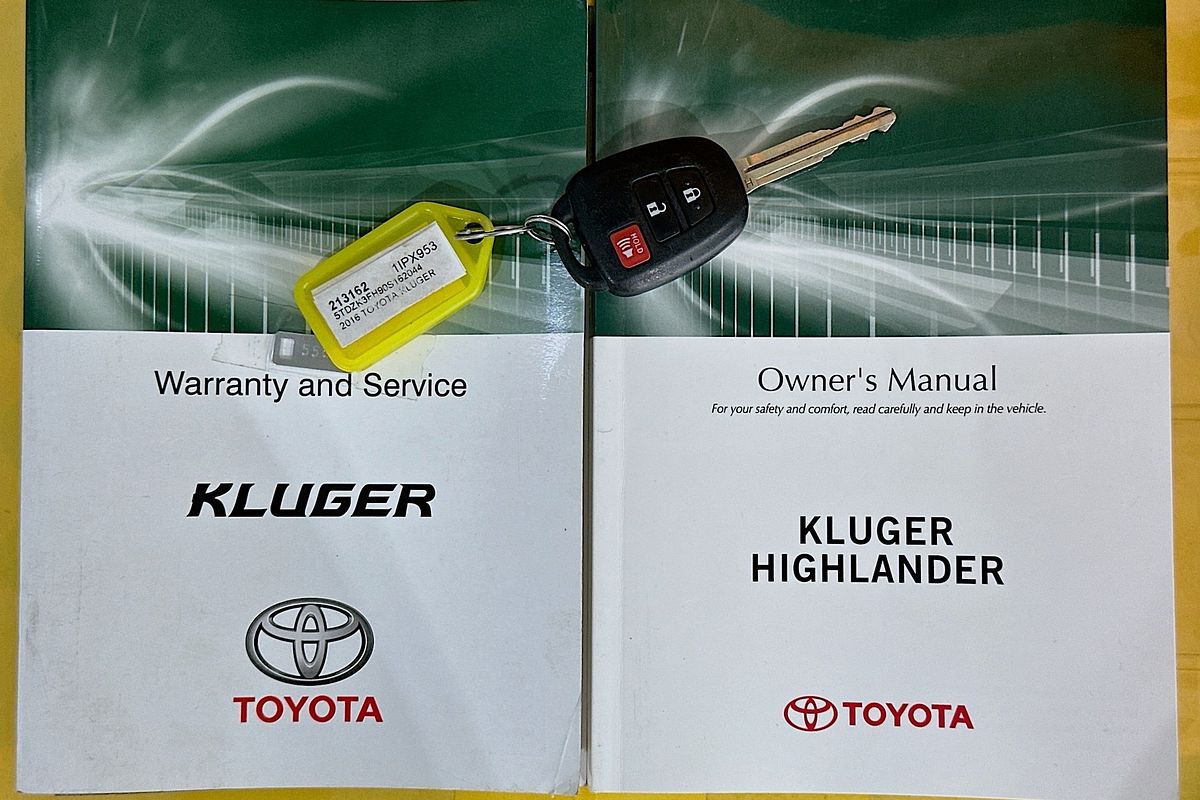 2016 Toyota KLUGER GX GSU50R