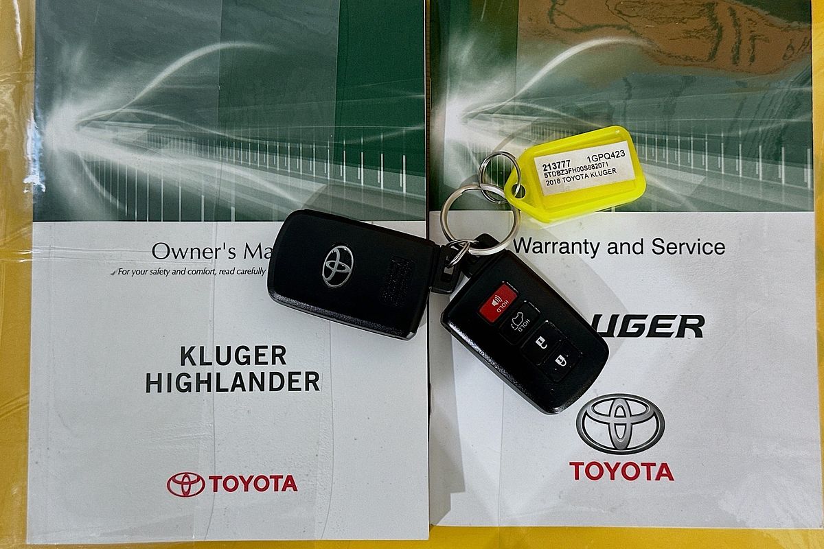 2018 Toyota KLUGER GXL (4x4) GSU55R MY17
