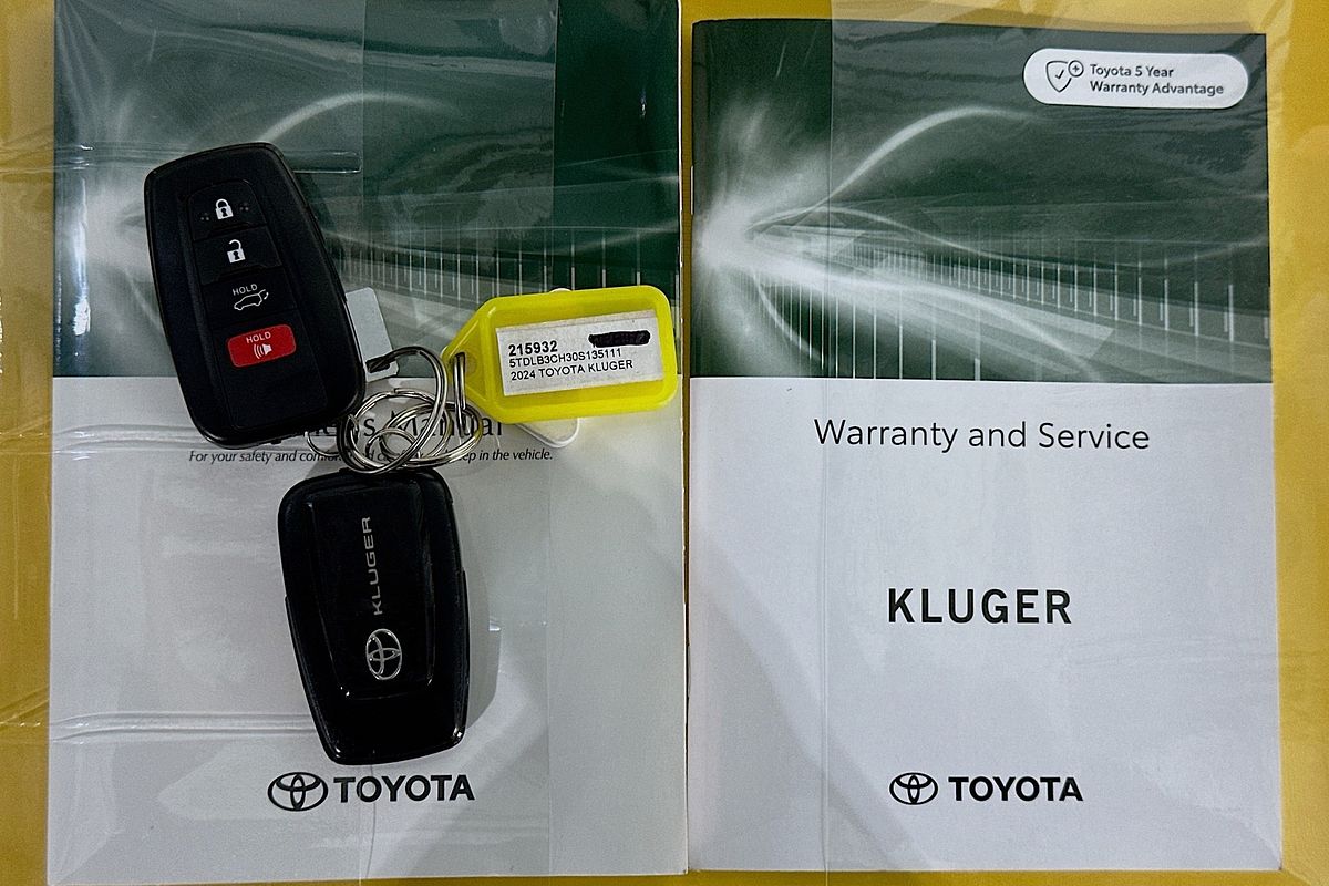 2024 Toyota KLUGER GXL HYBRID AWD AXUH78R