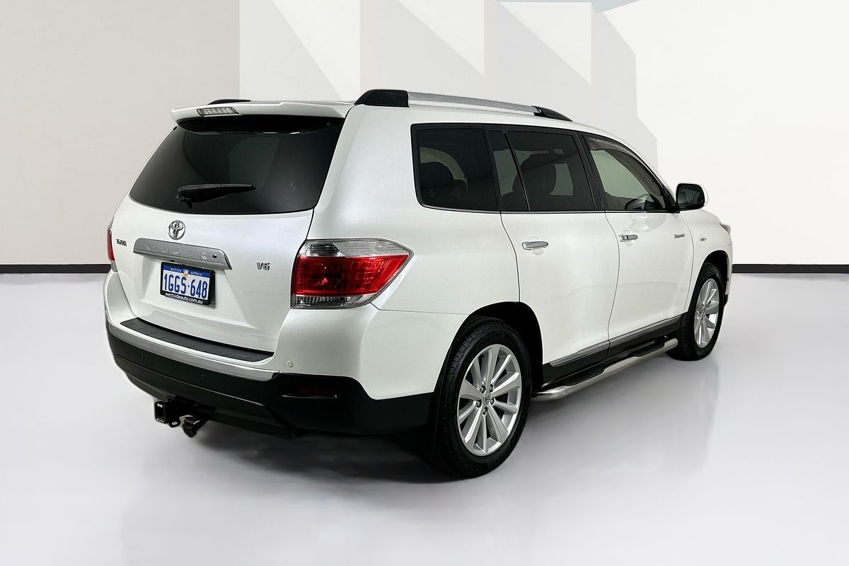 2013 Toyota KLUGER GRANDE (FWD) GSU40R MY11 UPGRADE