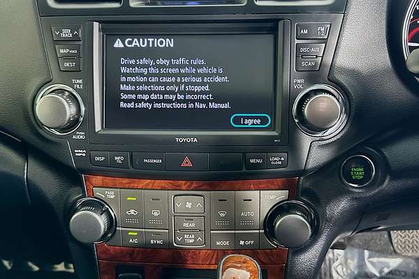 2013 Toyota KLUGER GRANDE (FWD) GSU40R MY11 UPGRADE