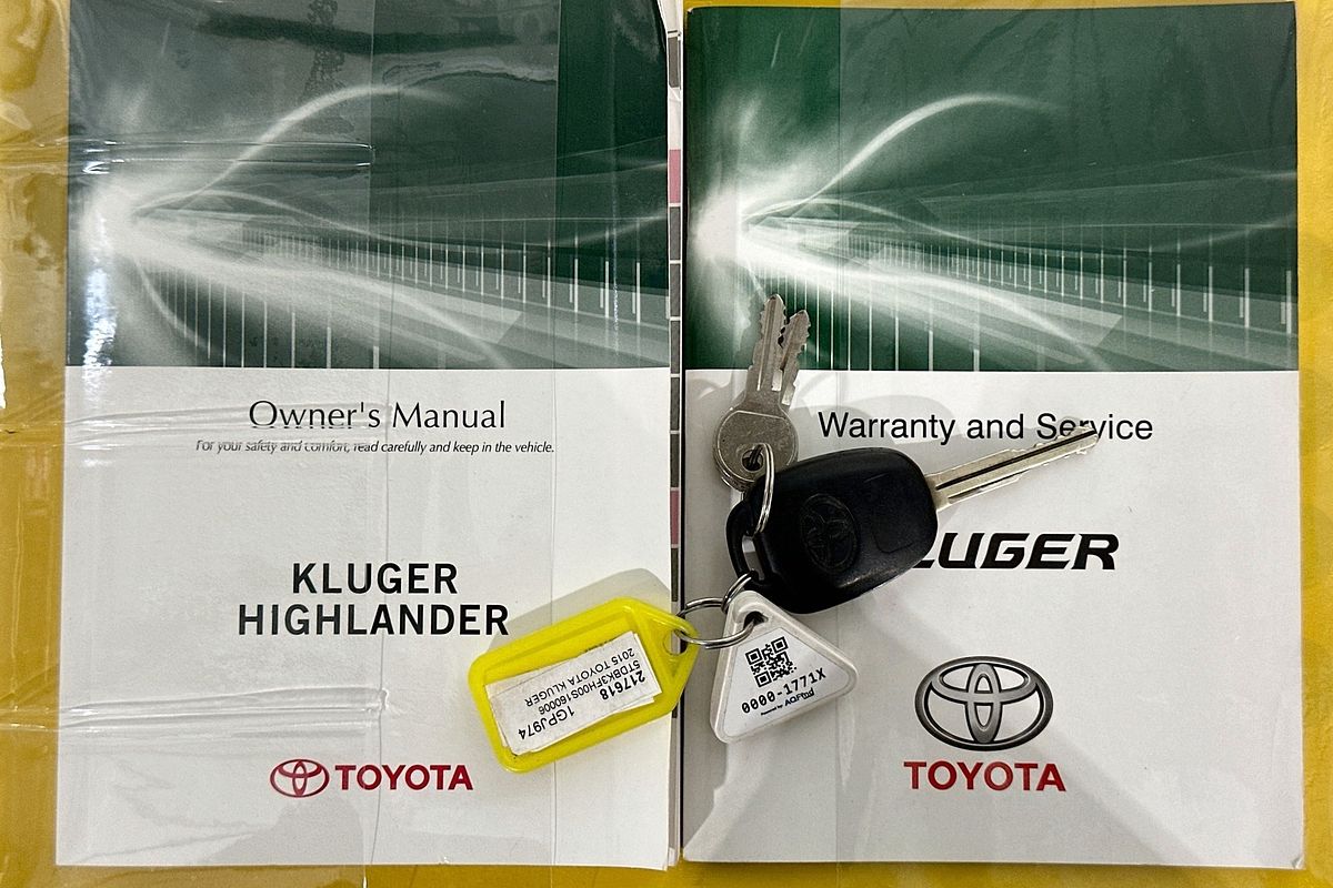 2015 Toyota KLUGER GX (4x4) GSU55R