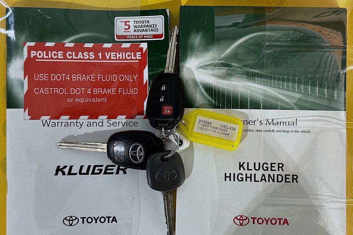2020 Toyota KLUGER GX (4x4) GSU55R