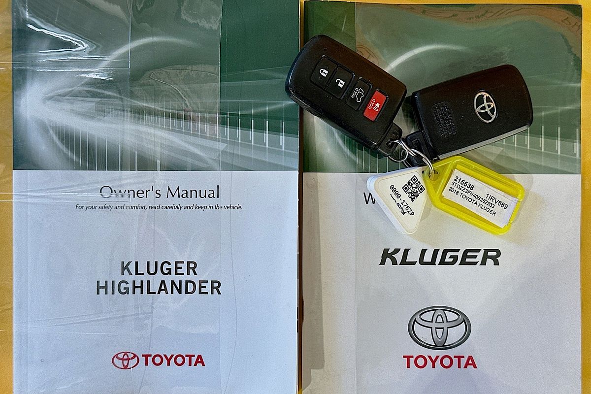 2018 Toyota Kluger GXL (4x2) GSU50R