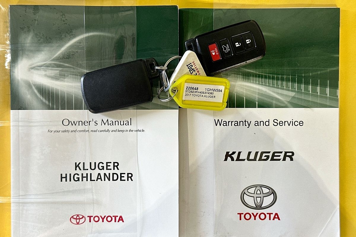 2017 Toyota KLUGER GXL (4x4) GSU55R MY17