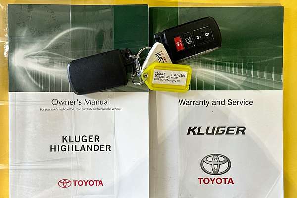 2017 Toyota KLUGER GXL (4x4) GSU55R MY17