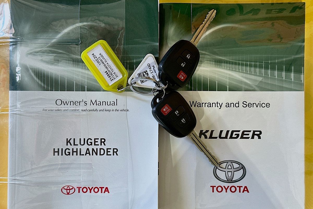 2018 Toyota KLUGER GX (4x4) GSU55R
