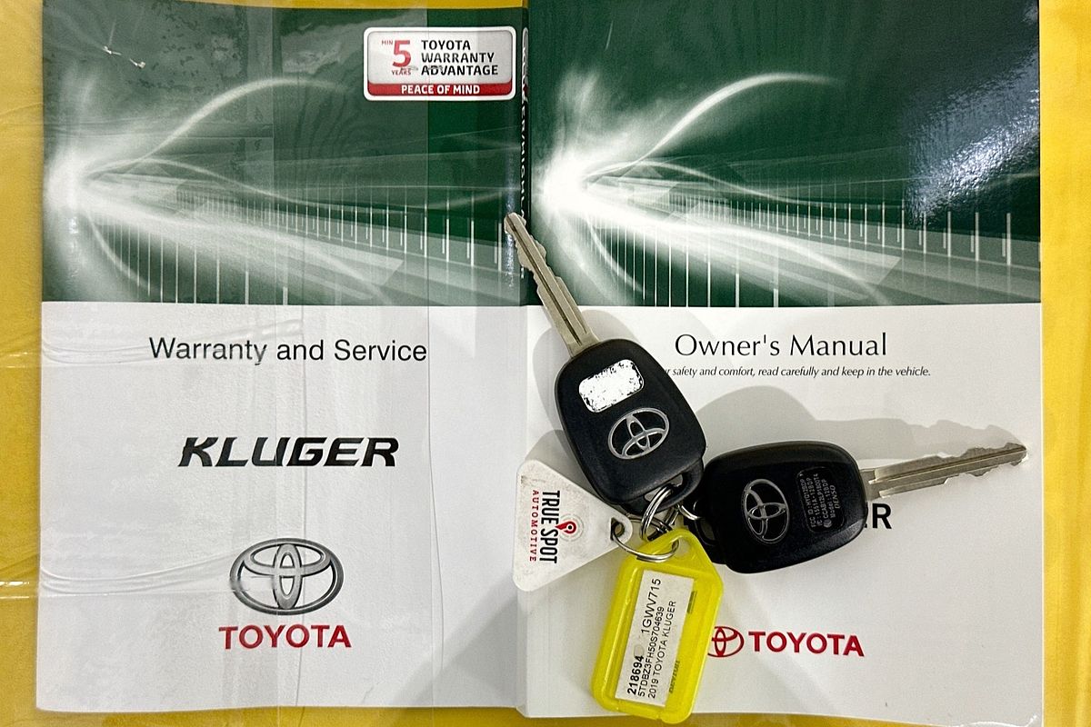 2019 Toyota KLUGER GX (4x4) GSU55R