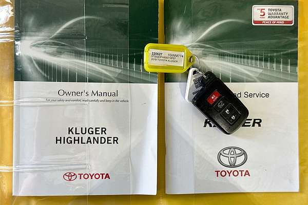 2019 Toyota KLUGER GRANDE (4x4) GSU55R