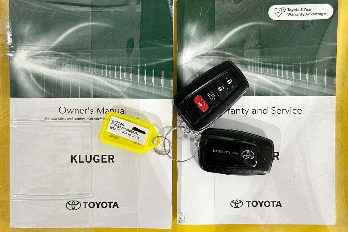 2022 Toyota KLUGER GXL HYBRID AWD AXUH78R