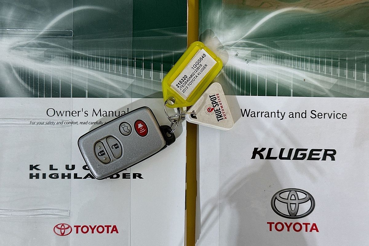 2013 Toyota KLUGER GRANDE (FWD) GSU40R MY11 UPGRADE