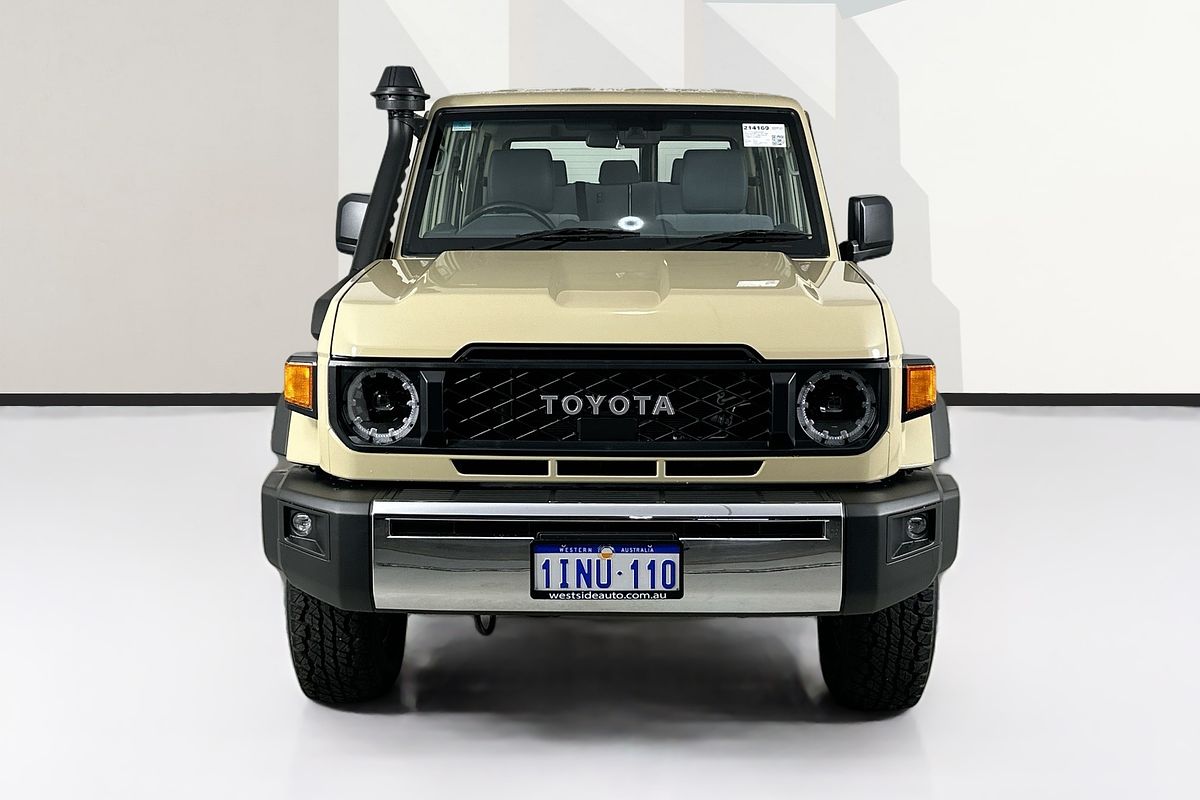 2025 Toyota LANDCRUISER 70 SERIES LC76 GXL + DIFF LOCKS GDJL76R
