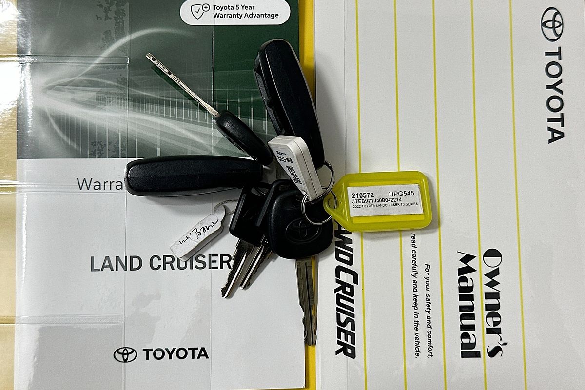 2022 Toyota LANDCRUISER 70 SERIES GXL VDJ79R 4X4