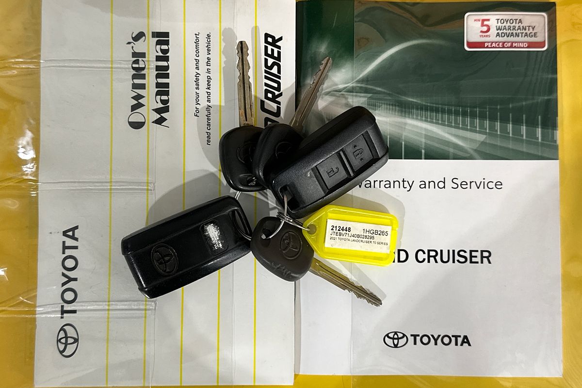 2021 Toyota LANDCRUISER 70 SERIES GXL VDJ79R 4X4