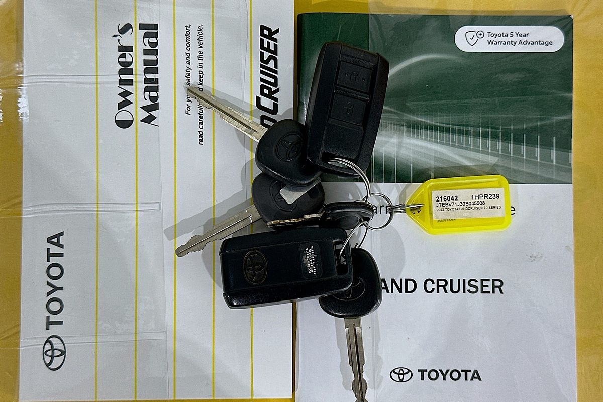 2022 Toyota LANDCRUISER 70 SERIES GXL VDJ79R 4X4