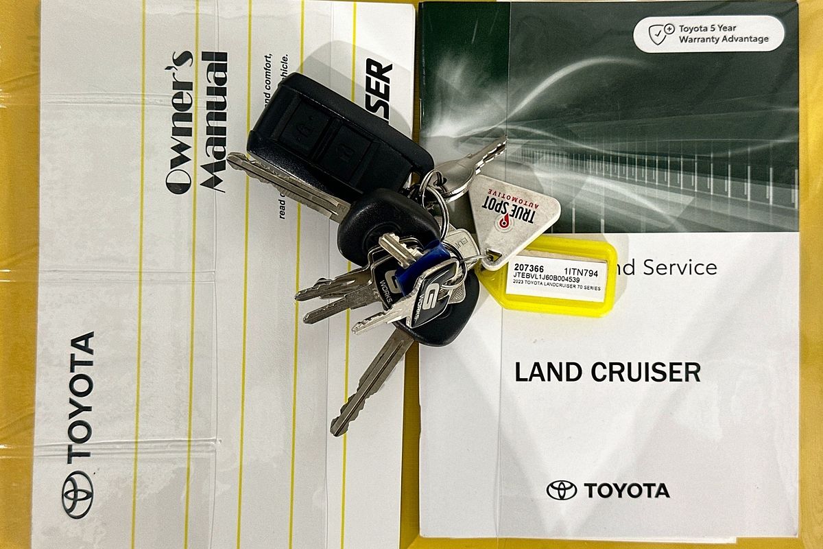 2023 Toyota LANDCRUISER 70 SERIES LC79 GXL VDJL79R ALL WHEEL DRIVE