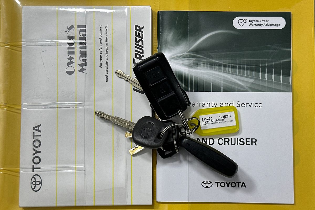 2022 Toyota LANDCRUISER 70 SERIES LC79 GXL VDJL79R ALL WHEEL DRIVE