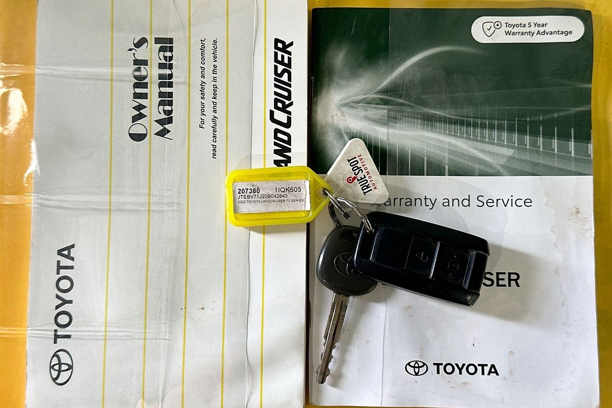 2022 Toyota LANDCRUISER 70 SERIES GXL VDJ79R 4X4