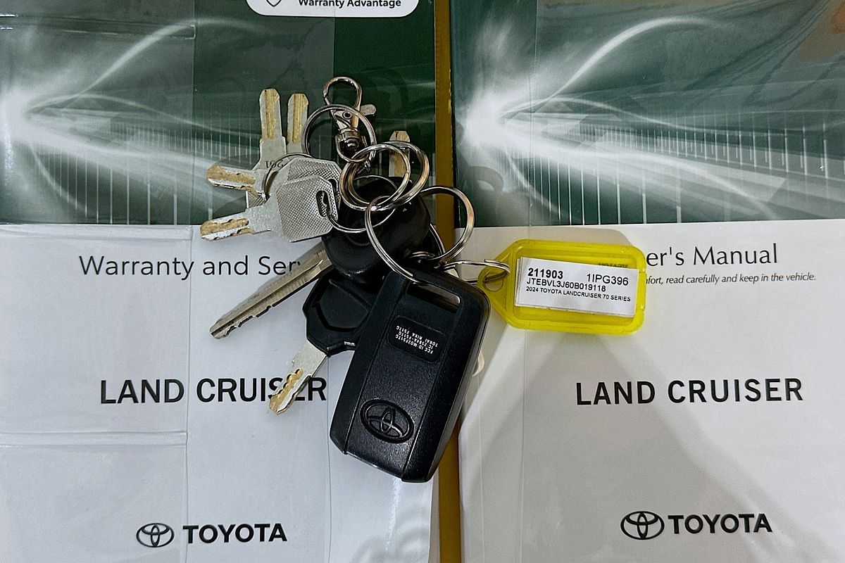 2024 Toyota LANDCRUISER 70 SERIES LC79 GXL VDJL79R 4X4