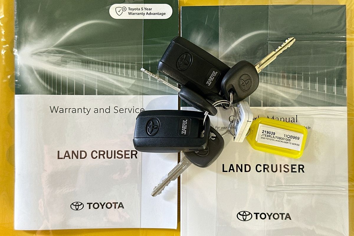 2023 Toyota LANDCRUISER 70 SERIES LC79 GXL GDJL79R 4X4