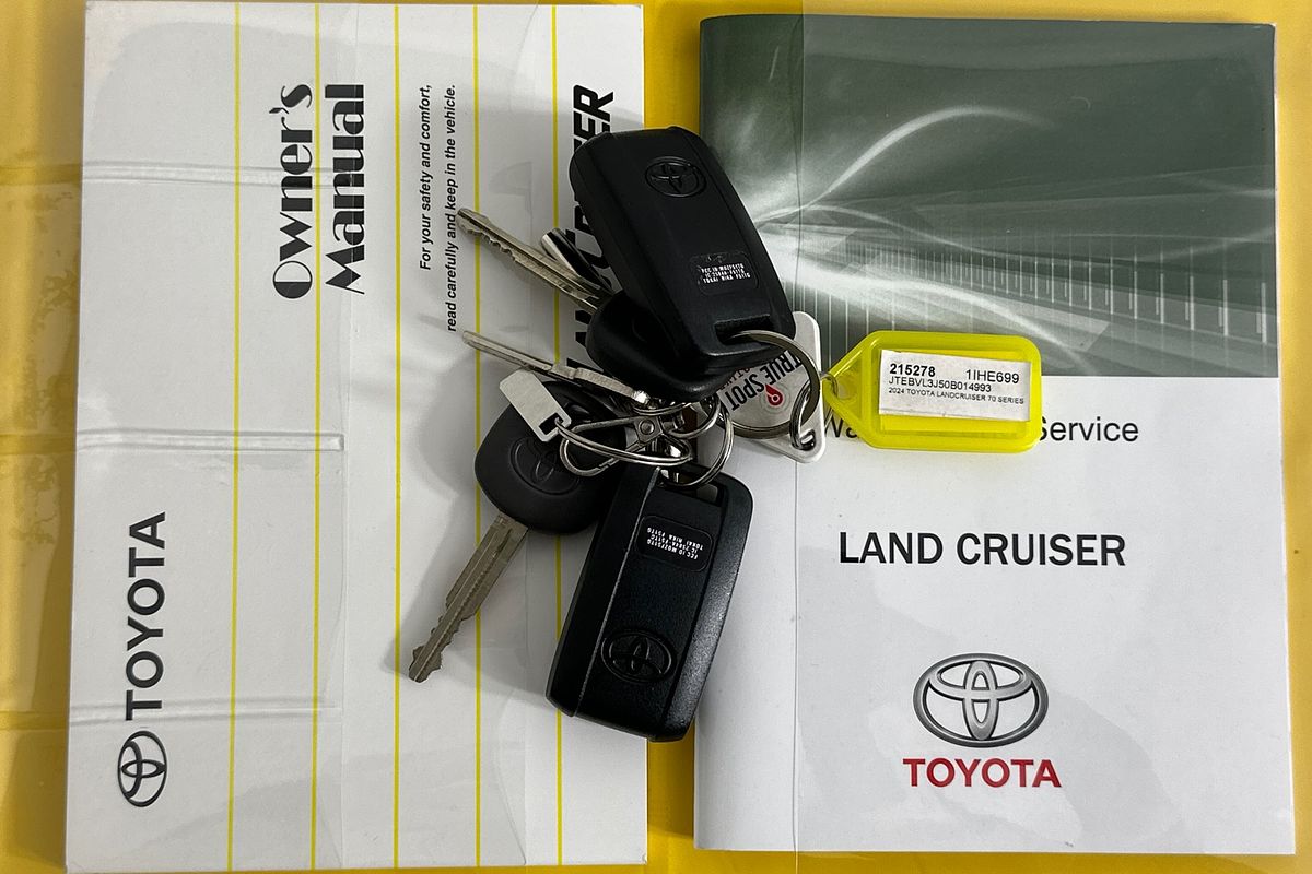 2024 Toyota LANDCRUISER 70 SERIES LC79 GXL VDJL79R 4X4