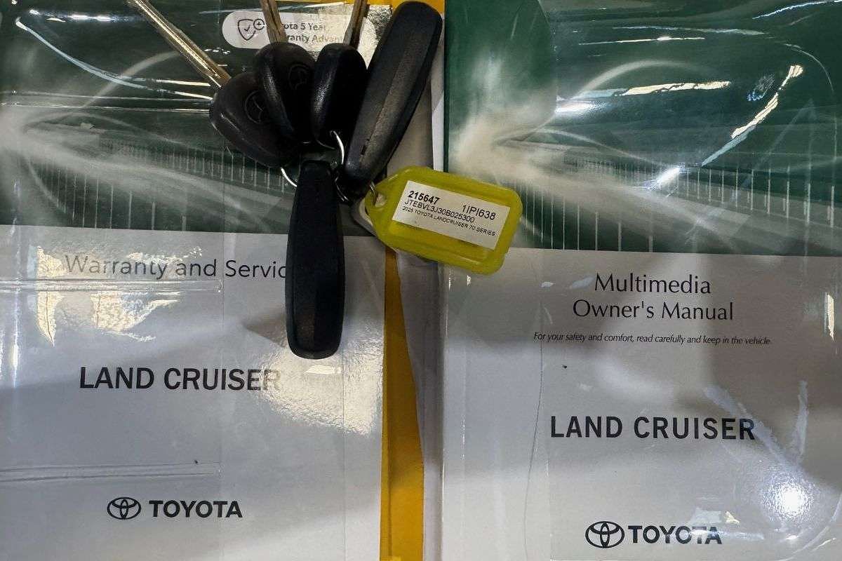2025 Toyota LANDCRUISER 70 SERIES LC79 GXL + DIFF LOCKS VDJL79R 4X4